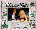 casino night frame