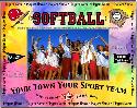 softball team frame