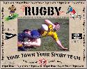 rugby team frame