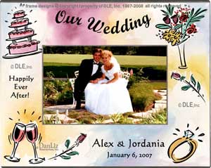 Wedding frame ©DLE, Inc.