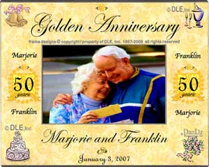 Golden Anniversary frame ©DLE, Inc.