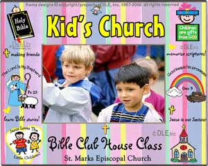 Kids Church frame ©DLE, Inc.