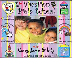 Vacation Bible School/VBS frame ©DLE, Inc.