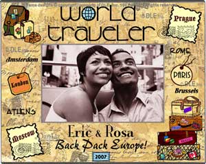 World Traveler frame ©DLE, Inc.