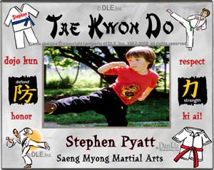 Tae Kwan Do frame ©DLE, Inc.