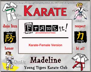 Karate frame ©DLE, Inc.