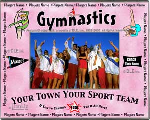 Gymnastics Team frame ©DLE, Inc.