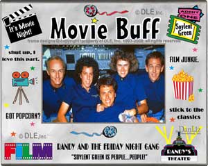 Film Buff/Movie Buff frame ©DLE, Inc.