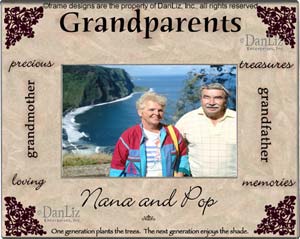 Grandparents frame ©DLE, Inc.