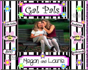 Gal Pals frame ©DLE, Inc.